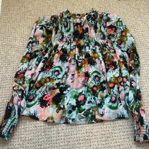 Marie Oliver multi color blouse